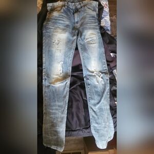 Smoke Rise Denim Co Skinny Distressed Jeans